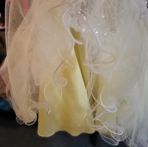 Terani Couture Yellow/Gold Prom Dress - Picture 7 of 14